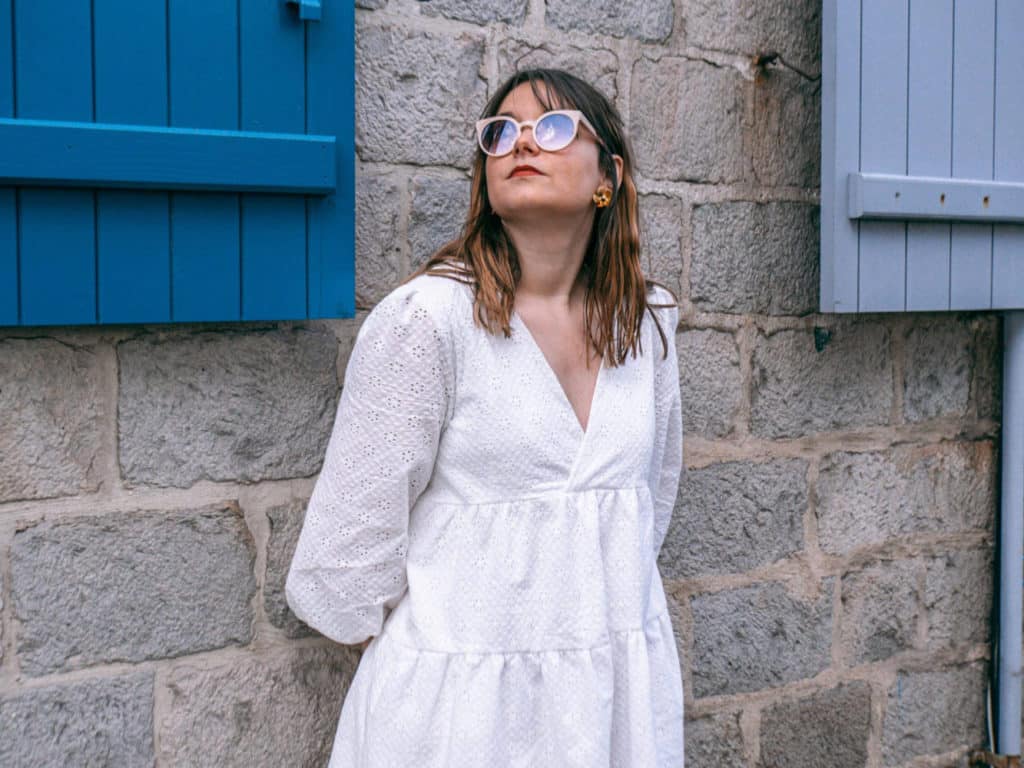 Coudre le patron de la robe audrey d'atelier des premières