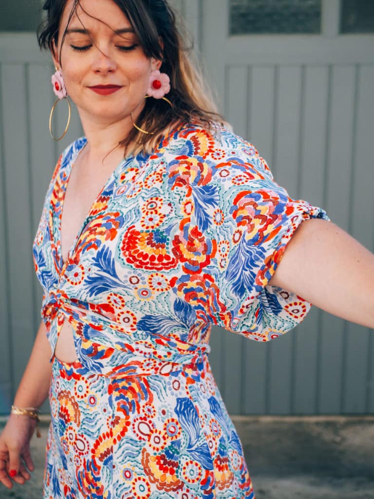 Coudre le patron de la robe lucille de fibre mood
