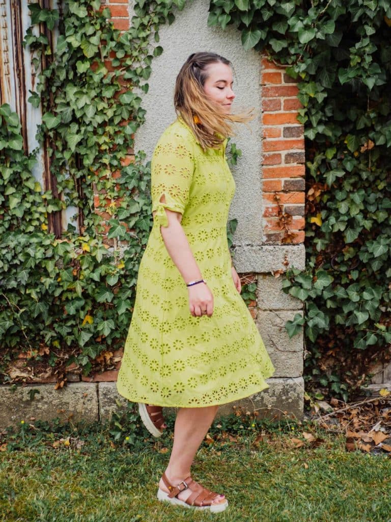 Coudre le patron de la Robe Naïs Ma petite fabrique - Promod couture